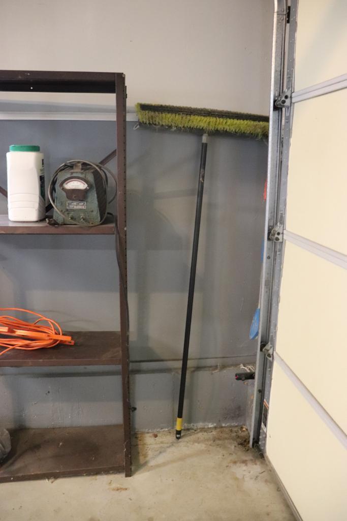 Hedge trimmers, Metal Shelf, Etc.