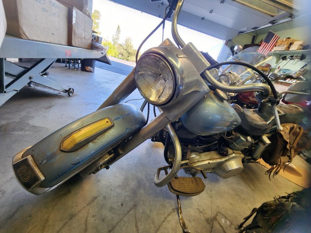 1974 Harley Davidson FLH Non Running Project Bike