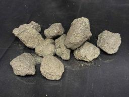 Lot of Pyrite Nugget Specimens 2.3lb