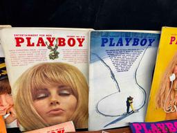 17 Vintage Playboy Magazines 1960s-1980s Centerfolds
