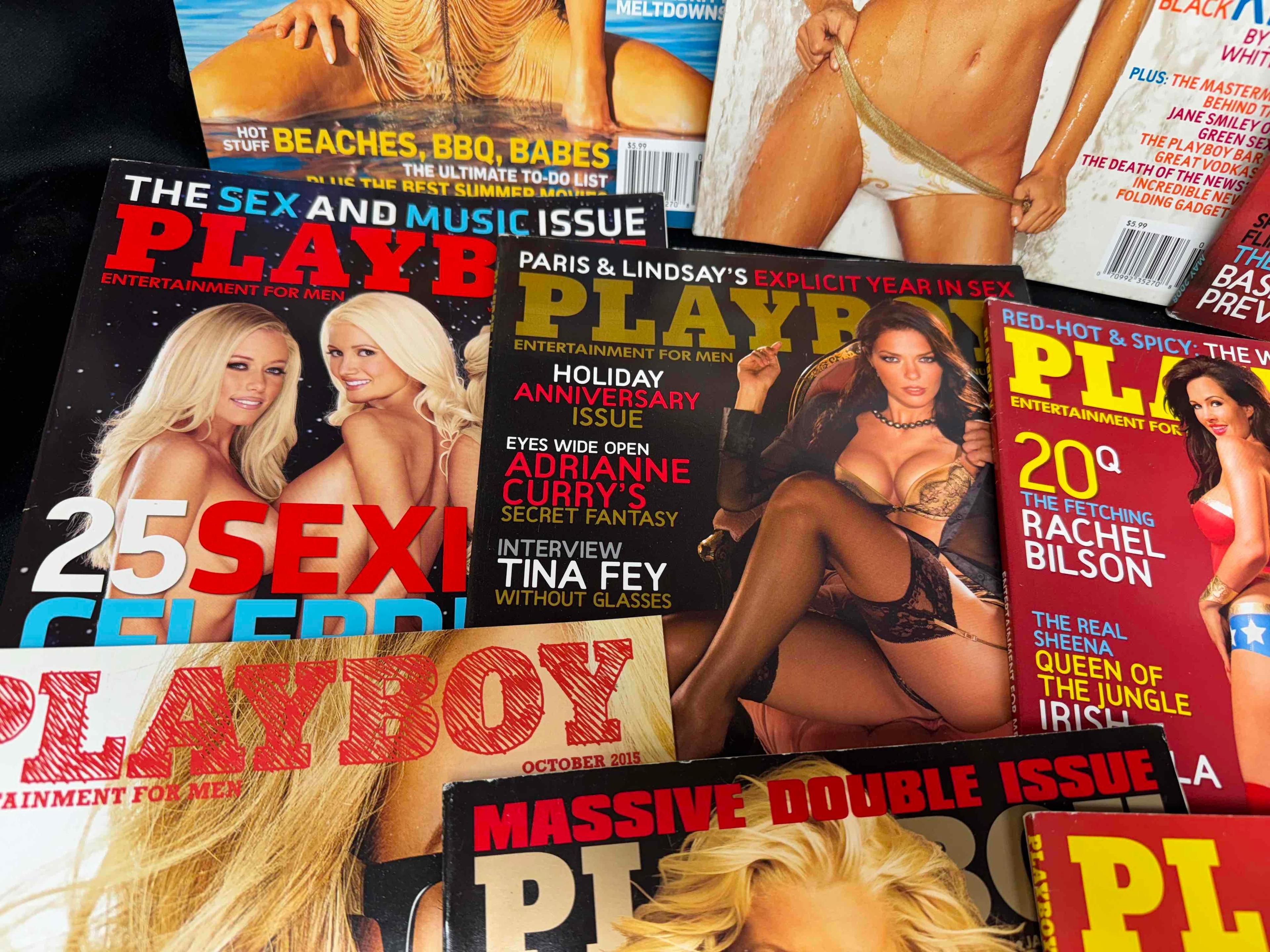 20 Playboy Magazines 2000s Centerfolds