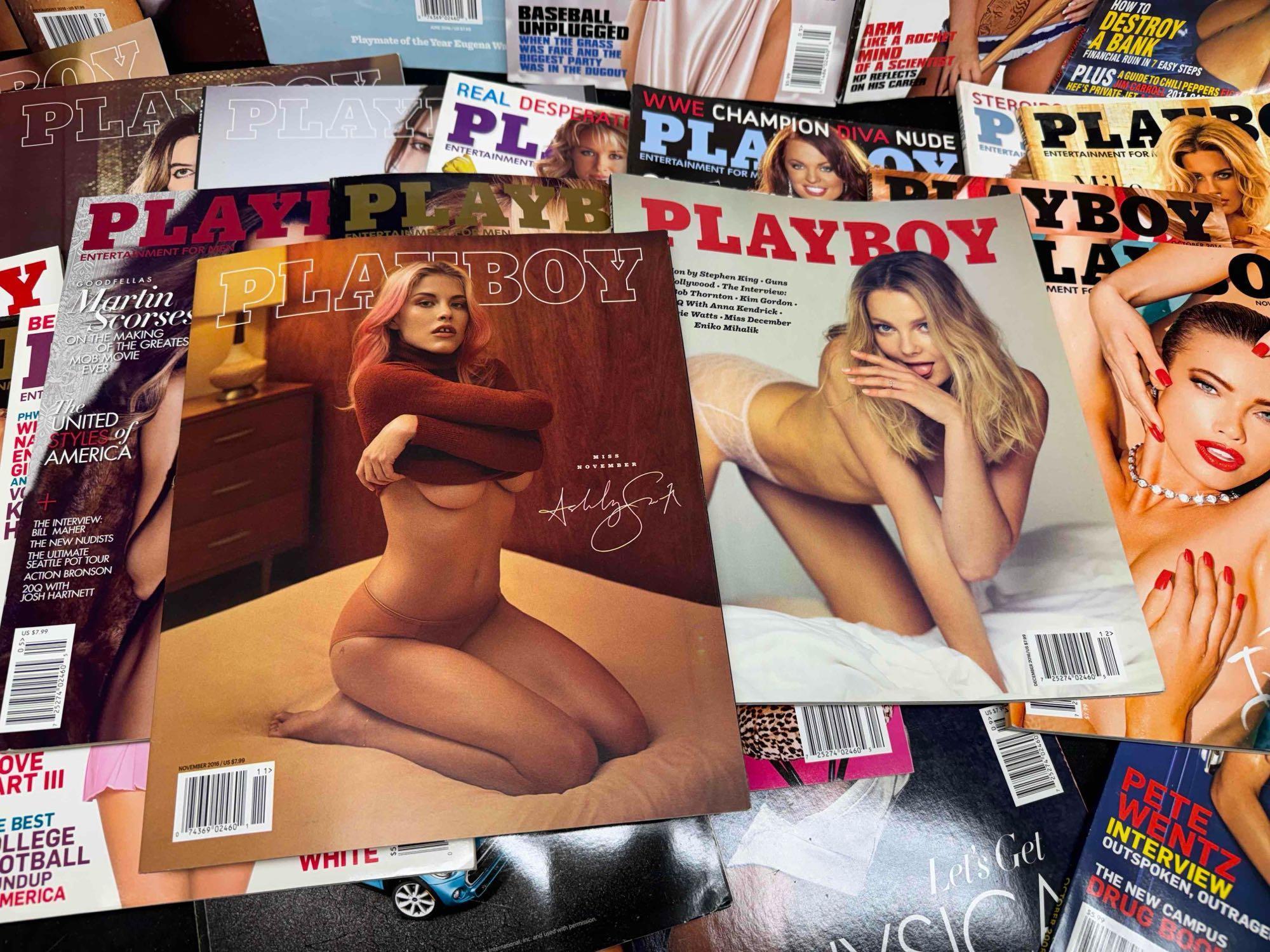 30 Playboy Magazines 2000s Centerfolds