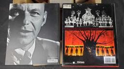 Box of misc.books Charles Dickens Sinatra Broadway more