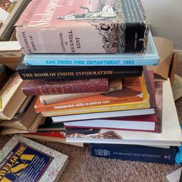 Large lot of vintage and modern books/newspapers etv @ FARM