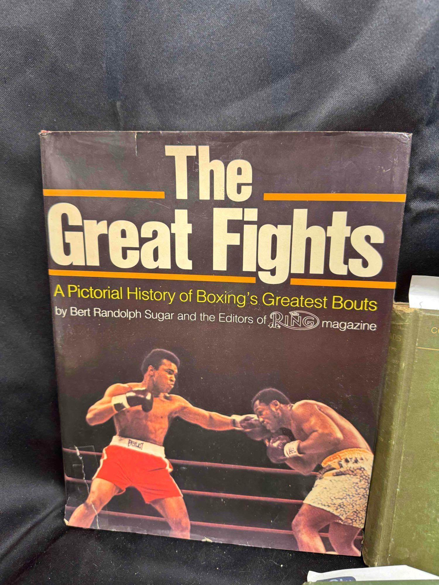 Old Books Great Fights boxing colonial ballads more