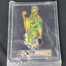 Limited Edition LAKERS KOBE BRYANT Sprite Puzzle Pin Set