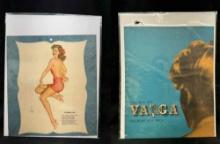 Vintage Pin Up Girl Art Print and Esquire Magazine Cover Sundown Sue a Varoa