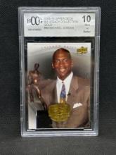 BCCG 2009-10 Upper Deck Michael Jordan Mint 10 Basketball Card