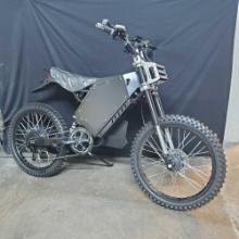 5000 Watt eBike Bike Crafts electric dirtbike with charger 2 keys and accessories horn not working