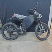 5000 Watt eBike Bike Crafts electric dirtbike with charger 2 keys and accessories