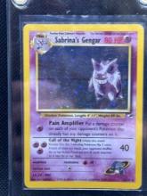 Holo Sabrina?s Gengar Pokemon Card