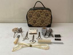 Vintage Dog Grooming Kit