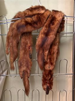 Vintage Mink Fur Stole