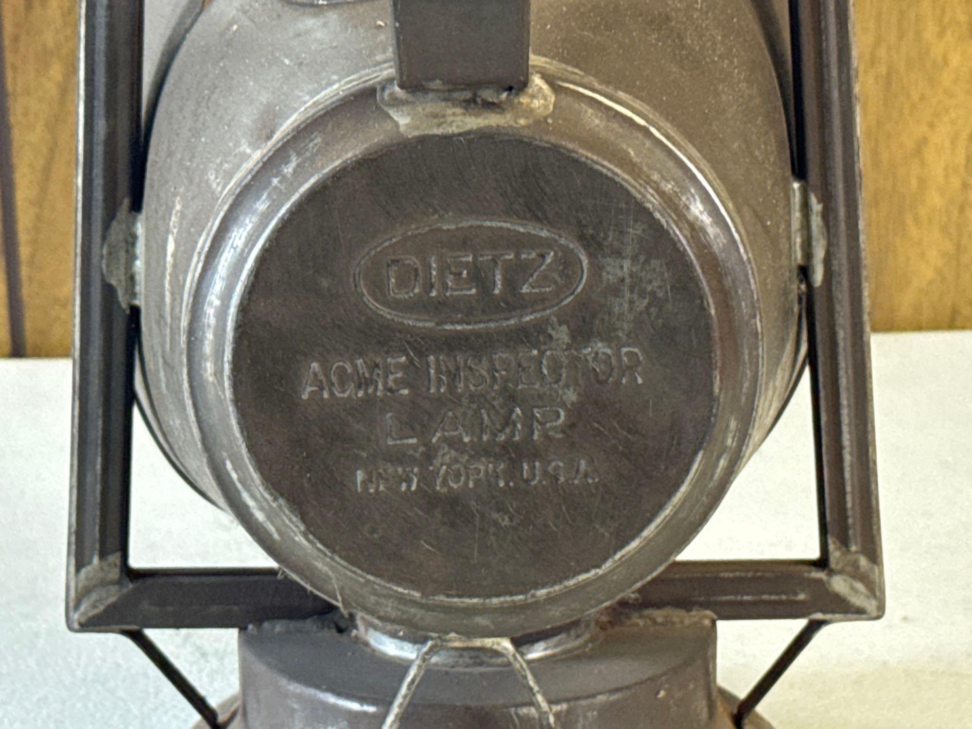 Antique Dietz Railroad Acme Inspector Lamp