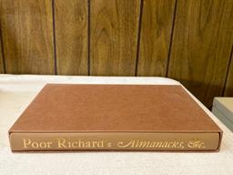 Vintage Poor Richards Almanacks, Book of Scouting & The Saturday Evening Post Treasury