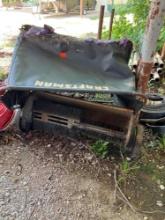 lawn sweeper for parts