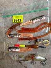Variety of Fishing Lures