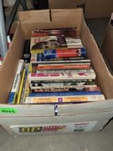 Box of Assorted Books.