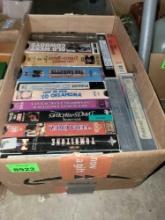 Box of Assorted Movies. VHS.