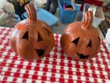 Terracotta pumpkins