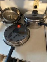 Stainless steel skillet shifter