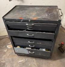 Shop tool box and contents