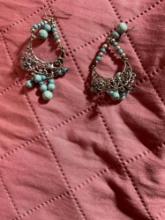 two pair of earrings