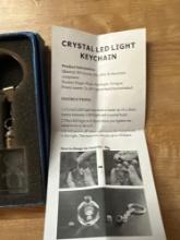 Crystal light keychains