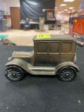 Vintage 1926 Ford Model T Brass Replica Coin Bank