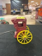 Vintage Cast Iron Carriage Toy