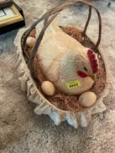 Hen in a basket SB