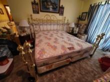 king size bed and frame SB