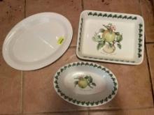 decorative serving dishes