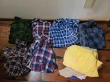 large flannel shirts