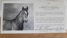 Misty Horse Print