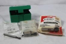 RCBS miscellaneous reloading parts and one Lee case trimmer cutter & lock stud.