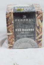 Federal 22 LR Copper plated HP 550 rounds.
