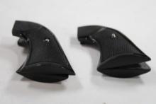 Two sets of Ajax Ruger New Vaquero faux buffalo horn grips