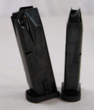 Two Beretta 90- Two 196F .40 S&W 12 rnd OEM mags