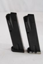 Two Beretta 96F .40 S&W 11 rnd OEM mags