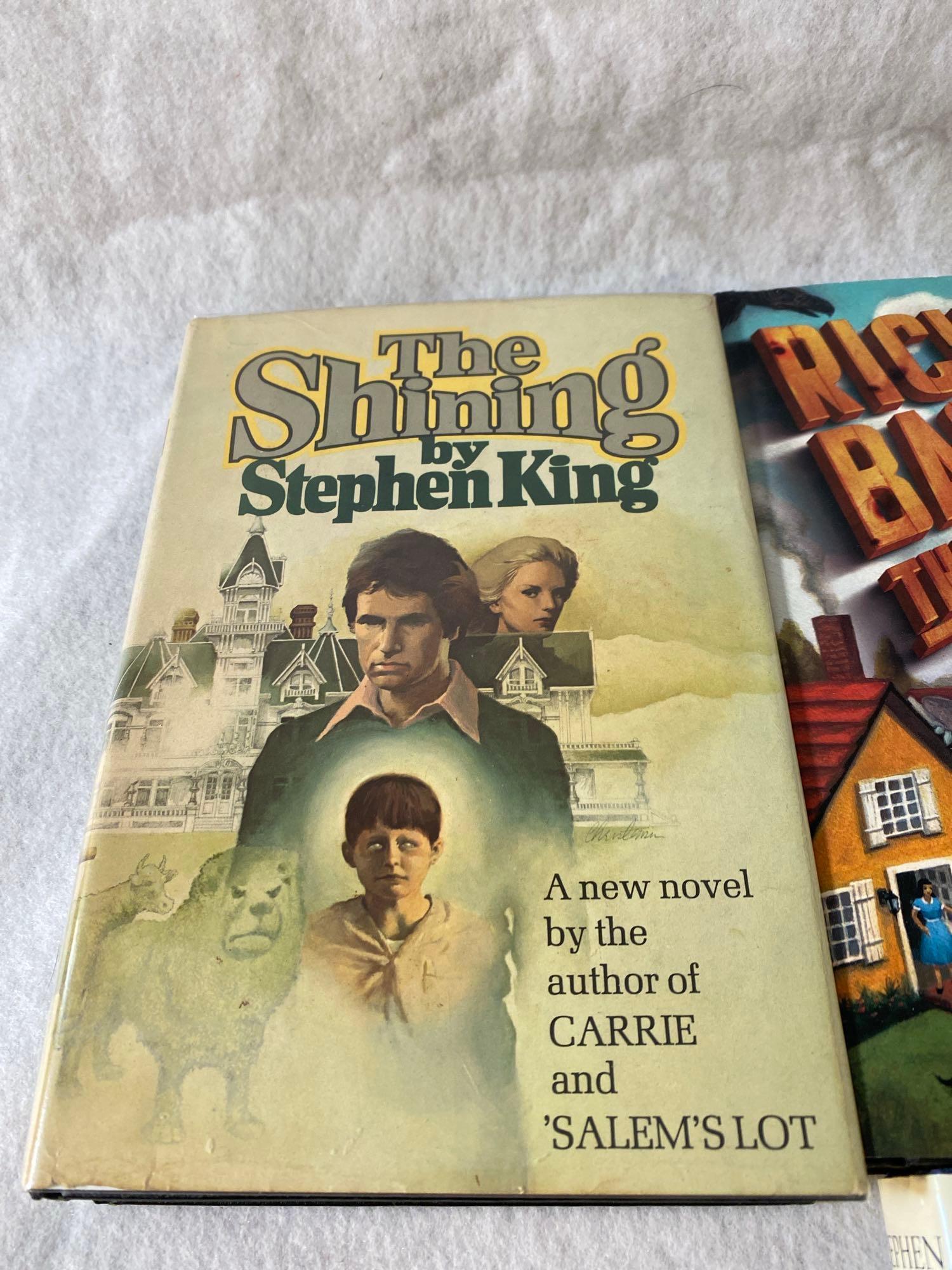 Seven Assorted Stephen King Hard Cover Novels