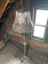 Antique Wrought Iron Floor Lamp