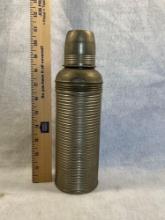 Antique Thermos With Cup