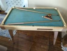 Vintage Den-Ricks Pool Table w/Box