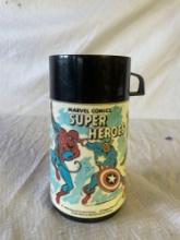 1976 Marvel Super Heroes Thermos