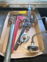 Pipe Wrenches & Hand Drill