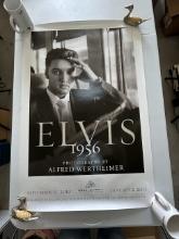 Elvis Posters and Metal Sign