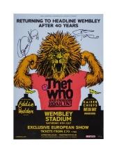 The Who Signed 2019 Concert Poster