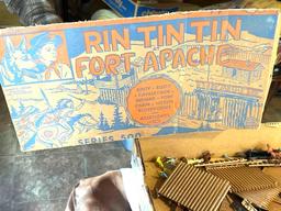 Vintage Rin Tin Tin At Fort Apache