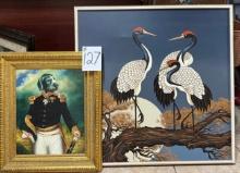 LOT OF 2PC FRAMED ARTWORK